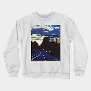 'ON A LONELY ROAD' Crewneck Sweatshirt